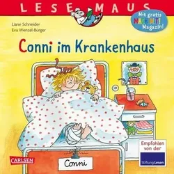 CARLSEN 9783551086327 LESEMAUS 60: Conni im Krankenhaus