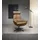 BeType Drehsessel Be Organic High Back Leder 81 x 92 x 83 cm Beige drehbar