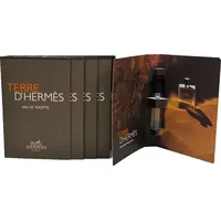 TERRE D'HERMES 5 x 2ml EDT Eau de Toilette Spray Proben Luxus Reise NEU