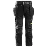 Snickers FlexiWork Junior Hose 152 schwarz-schwarz