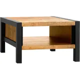 omg design Couchtisch OMG DESIGN "Ocean", gelb (mango, schwarz, mango), B:67cm H:40cm T:67cm, Tische, Couchtisch, Zeitloser Landhausstil, mit Metallgestell