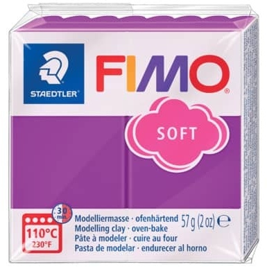 Modelliermasse Fimo purpurviol Soft 56g