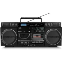 Medion LIFE® P66538 Retro-Boombox schwarz