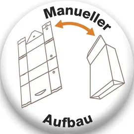 Elba Archivbox tric system 100421143 Klappdeckel naturbraun