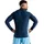 Dare 2b Dare2b Power Up Iii Halbreißverschluss-langarm-t-shirt - Moonlight Denim Marl - 2XL