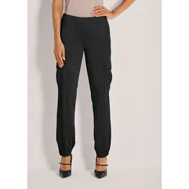 Madeleine Cargohose Regular Schwarz 44
