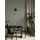 Nova Luce Wiro 1-flg. 30 cm rund schwarz