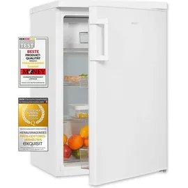 Exquisit KS16-4-H-010E Kühlschrank (120 l, 850 mm hoch, Weiß)