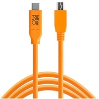 Tether Tools TetherPro USB-Datenkabel für USB-C an USB 2.0 Micro-B5 - 4,6 Meter Länge, gerader Stecker