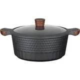 Resto KASSEROLLE D28CM 6,6L, Pfanne + Kochtopf, Schwarz