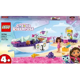 LEGO Gabby's Dollhouse Meerkätzchens Schiff und Spa 10786