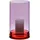 REMEMBER Windlicht Lucius Glas Lila