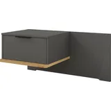 Musterring Nachtschrank Isabelle 90 x 47 x 43 cm Grau