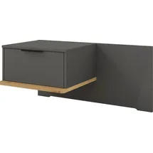 Musterring Nachtschrank Isabelle 90 x 47 x 43 cm Grau