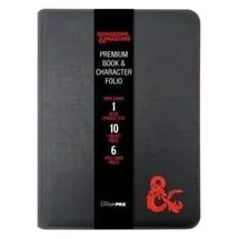 VARIA Group Ultra Pro - Dungeons Dragons Premium Zippered Book & Character Folio