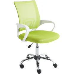 Bürostuhl limettengrün höhenverstellbar SOLID