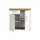 xonox.home Kommode Verona 95 x 92 x 39 cm Sibiu Lärche / Weiß