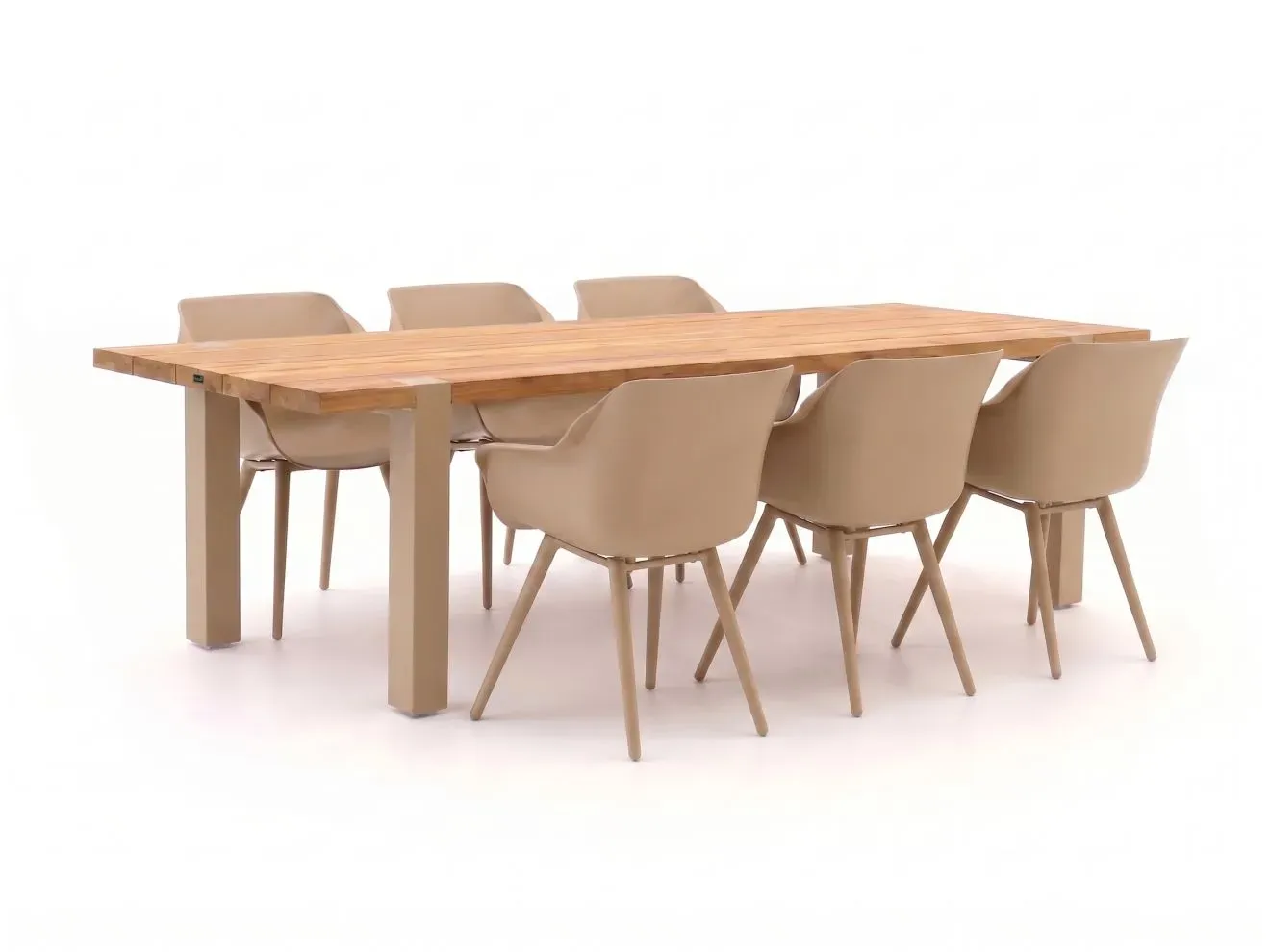Hartman Sophie Studio/Almeria 280 cm Gartenmöbel-Set 7-teilig