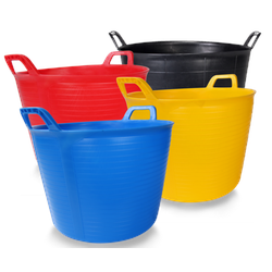 Rubi Flextub Kunststoff-Trageeimer flexibel (40 ltr.) (verschiedene Farben) | gelb