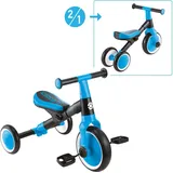 GLOBBER Learning Trike 2in1 hellblau