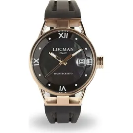 Locman Damenuhr Montecristo Lady Ref. 0521V14 in Schwarz | Schwarz/Gold
