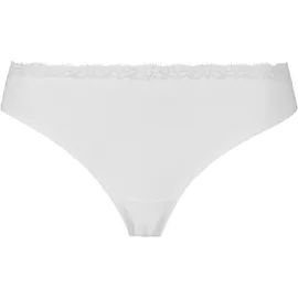 URBAN CLASSICS Ladies Basic Cotton Tanga Lace 5-Pack - weiß,