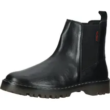 KICKERS Stiefelette Stiefelette Leder/Textil - Schwarz 36