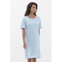 MEY Nachthemd mit Allover-Muster Modell 'Emelie', Hellblau, 40