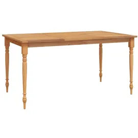 vidaXL Batavia-Tisch 150 x 90 x 75 cm Braun