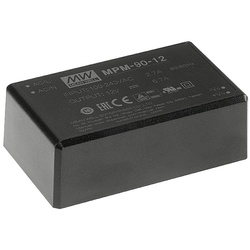 MeanWell Mean Well MPM-90-12 AC/DC-Printnetzteil 12 V/DC 80.4 W AC/DC-Einbaunetzteil