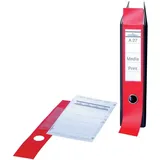 Durable Ordneretiketten 10 Stück Gelb 60 x 390 mm
