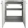 Fackelmann Waschbeckenunterschrank SBC Eiche Natur 52 cm