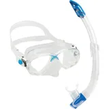 Cressi Taucherbrille Marea+Gamma Combo clear/blue