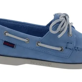 Sebago Docksides Portland Damen Hellblau 37