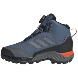 Adidas Terrex Winter Mid BOA Rain.Rdy Kids Wonder Steel / Grey Three / Semi Impact Orange 33