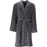 VOSSEN Herren-Bademantel Barron graphit XXL 60/62