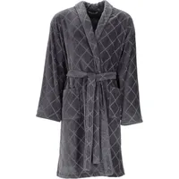 VOSSEN Herren-Bademantel Barron graphit XXL 60/62