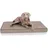 Knuffelwuff Hundematte Juna L 78 x 65 cm grau