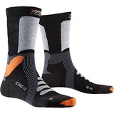 X-Bionic X-Socks X-Country Race 4.0 black/stone grey melange 41
