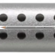 Faber-Castell 110982 Buntstift Jumbo Grip silber