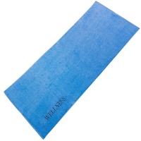 aqua-textil Wellness Saunatuch 80 x 200 cm Uni blau Baumwolle Frottee Sauna Handtuch Strandtuch