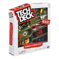 Tech Deck Skateshop 6 Stück mit Zubehör Zero Zero