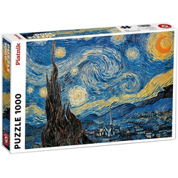 Piatnik Puzzle Piatnik 5403 Vincent van Gogh Sternennacht, Puzzleteile bunt