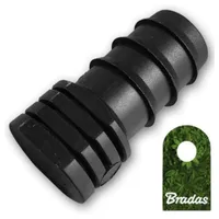 Bradas Endstück für Schlauch 16mm Tropfschlauch Tropfrohr Bradas DSWA09-16L