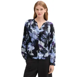 Klassische Bluse, Gr. 44, artistic watercolor design, , 93420915-44