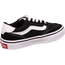 Vans Brooklyn Ls Unisex Kinder Black/White 32,5