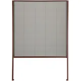 hecht International Insektenschutz Dachfenster Plissee 110 x 160 cm Braun