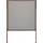 hecht International Insektenschutz Dachfenster Plissee 110 x 160 cm Braun