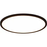 Trio Reality LED-Deckenleuchte Aureo Schwarz Matt Ø 40 cm