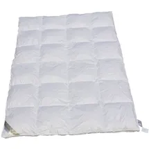 Betten Hofmann Sibiria exclusiv Daunendecke Bettdecke 5cm 4x6 135x200 sibir. Wildgans - Weiß